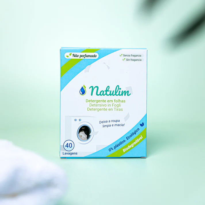 Detergente Roupa Tiras Natulim Natural